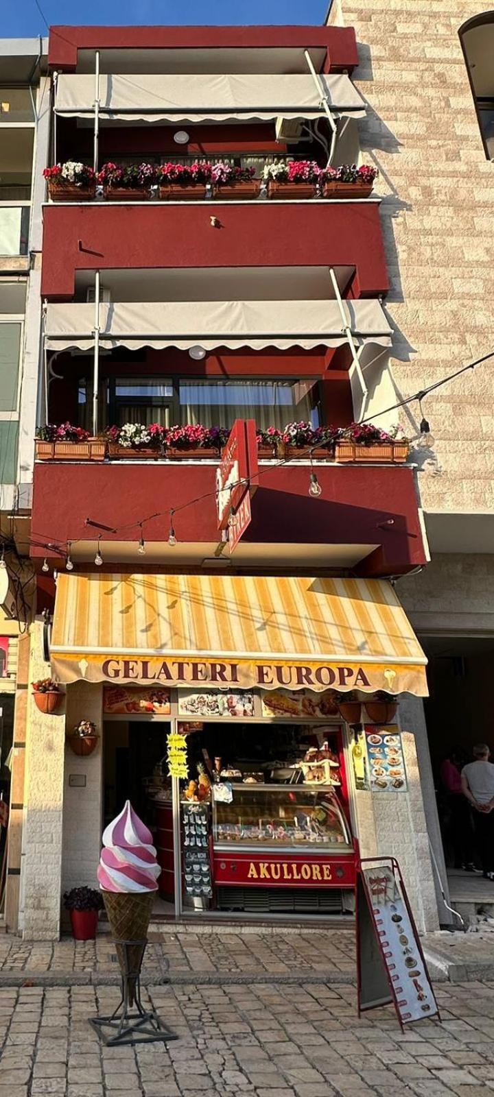 Hotel Europa Kruje Bagian luar foto