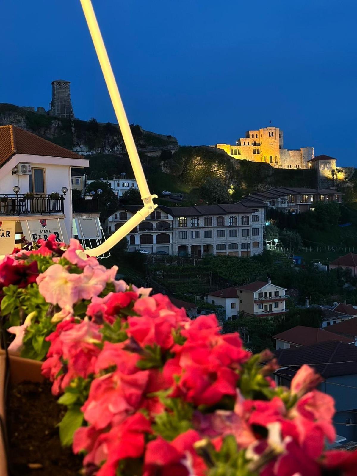 Hotel Europa Kruje Bagian luar foto